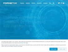 Tablet Screenshot of fornetix.com